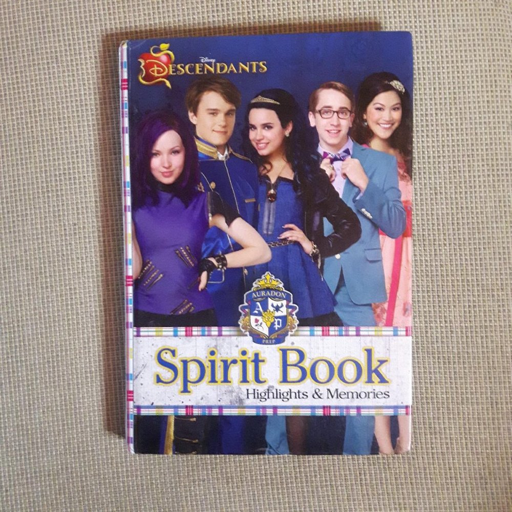 Disney Descendants Spirit Book Highlights and Memories Hardcover book